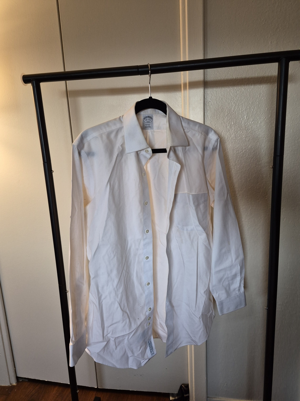Brooks Brothers White Regent Dress Shirt